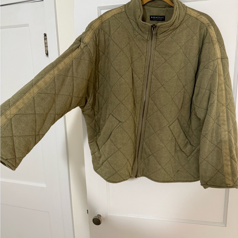 Bagatelle Olive Quilted Jacket
